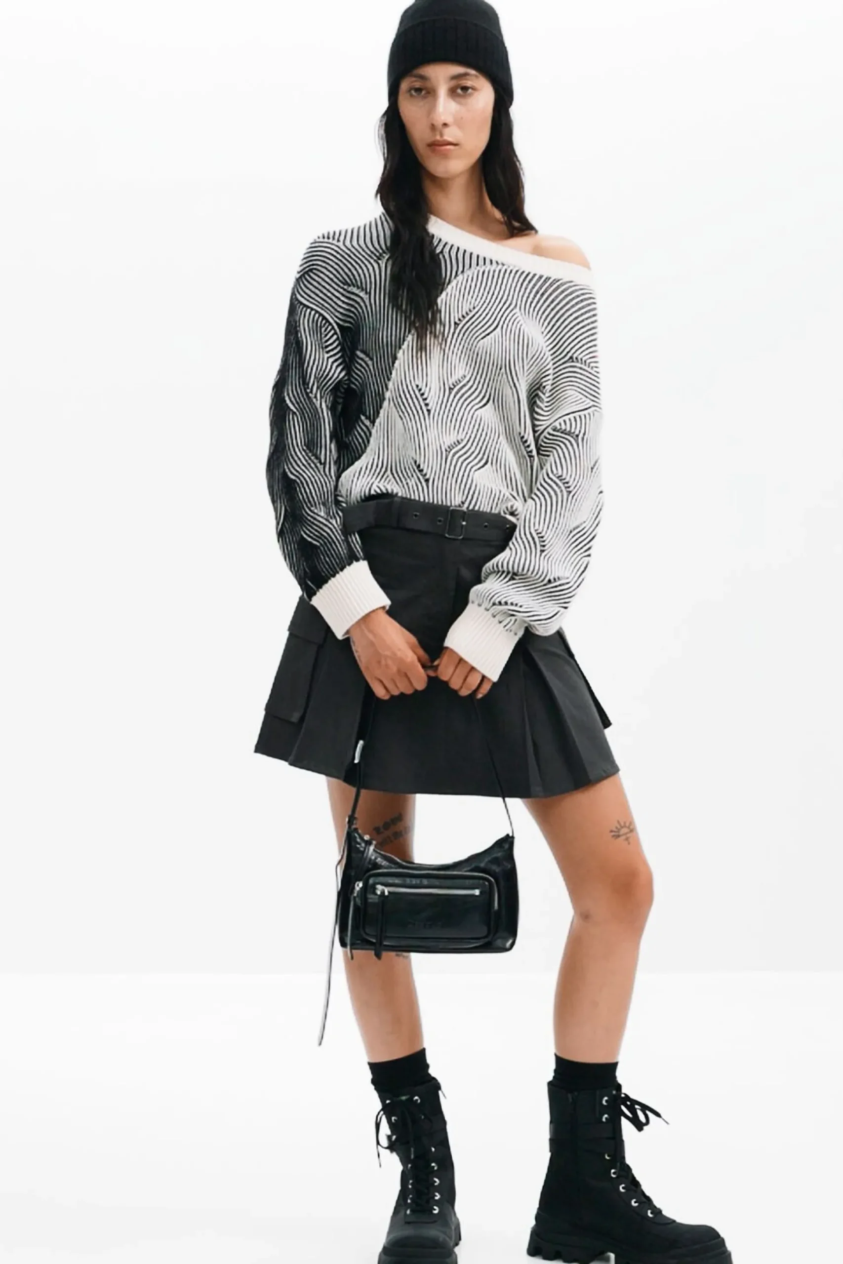 Ribbed sweater