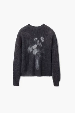 Ribbed vase sweater