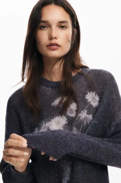 Ribbed vase sweater