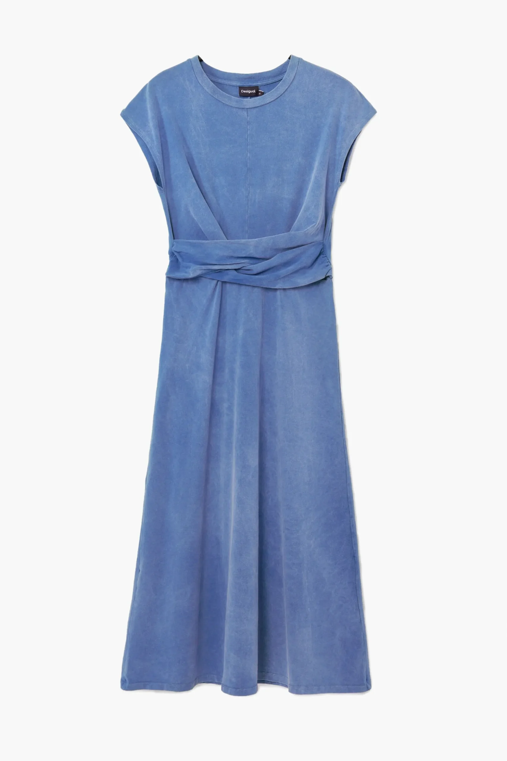Ruched midi dress