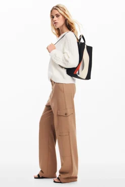 S backpack with waves