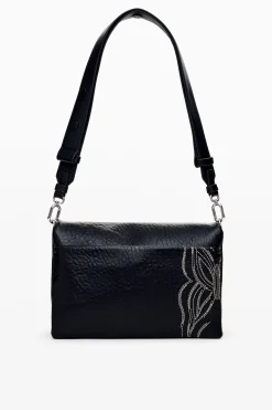 S bag with butterfly engraving