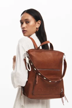 S logo backpack