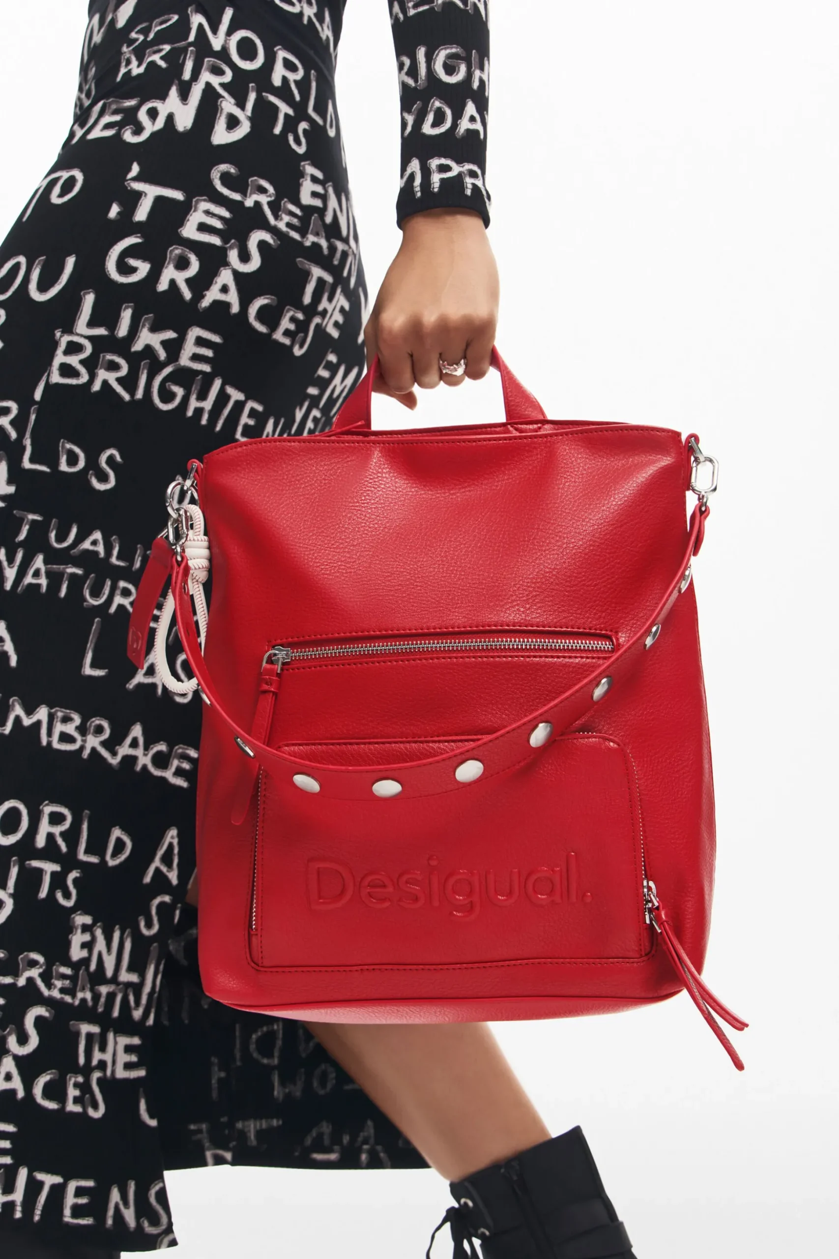 S logo backpack