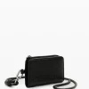 S logo cord wallet