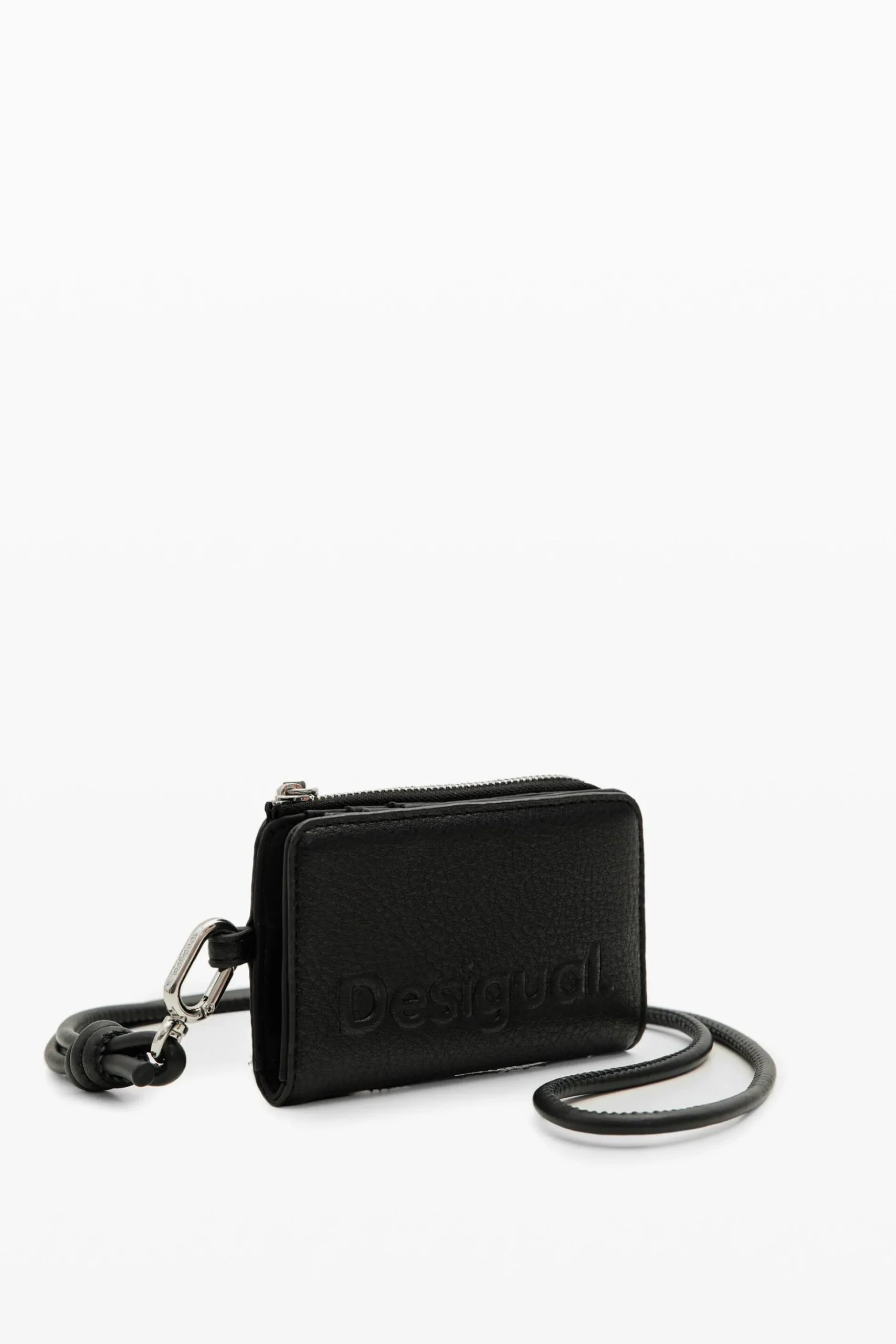 S logo cord wallet