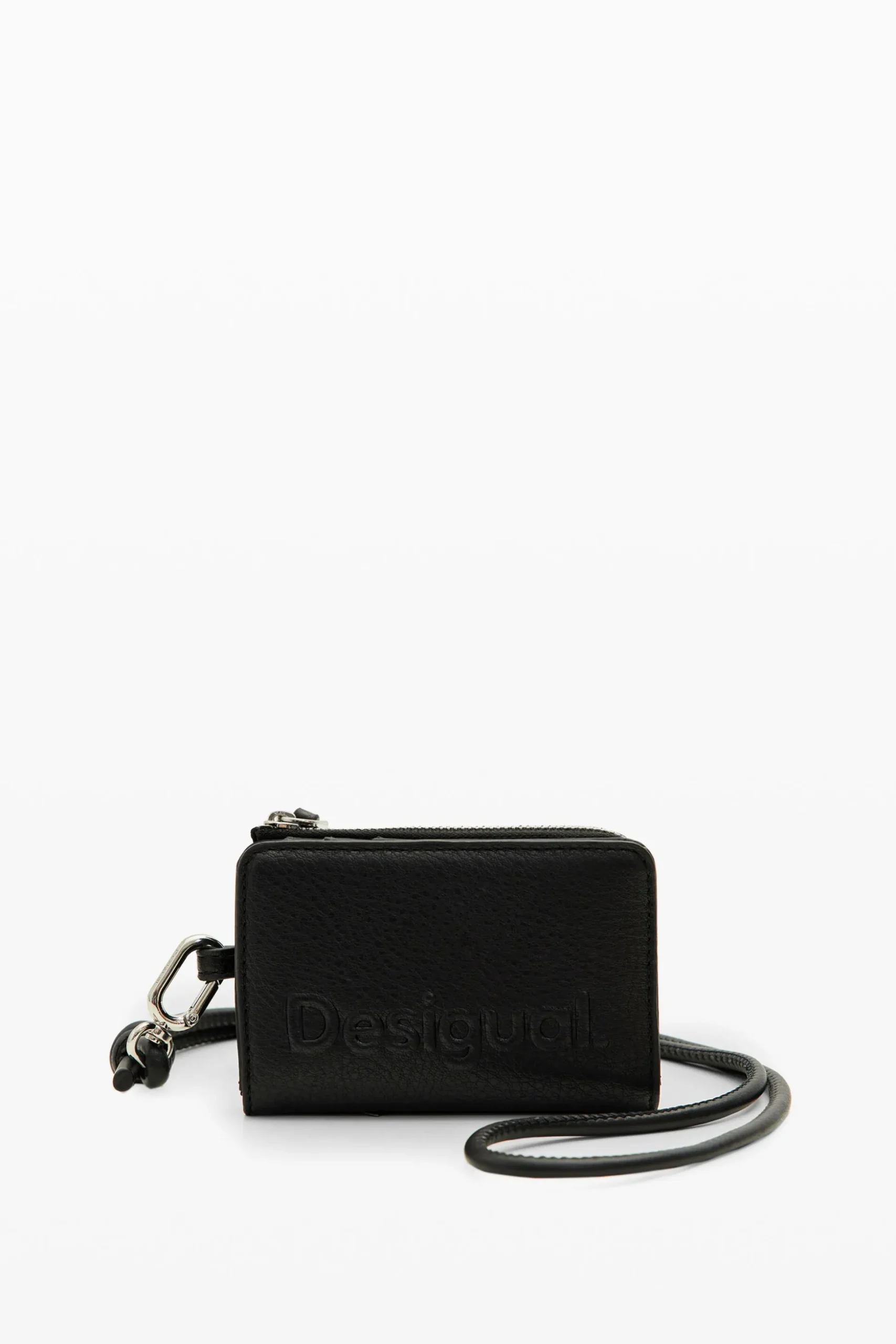 S logo cord wallet