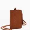 S logo cord wallet