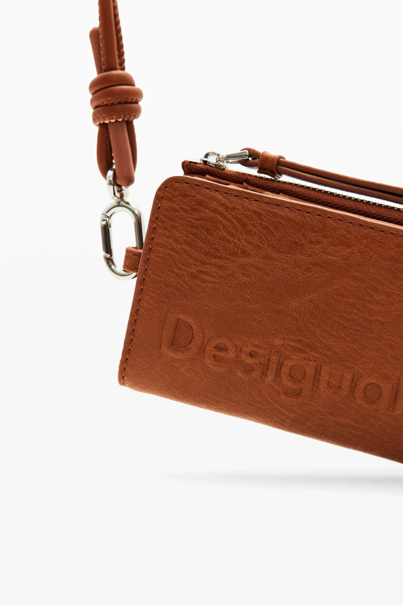 S logo cord wallet