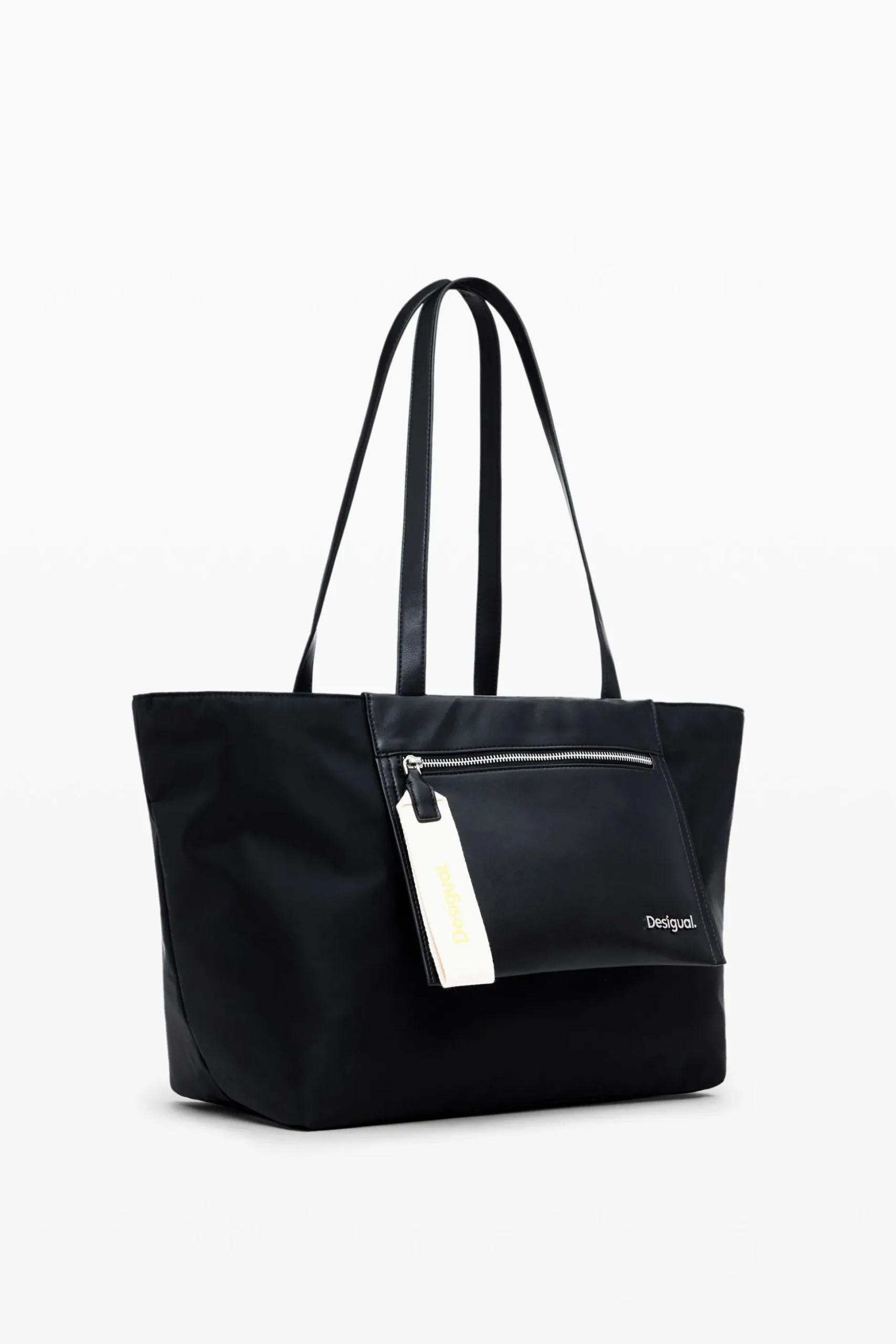 Shopper bag with pocket