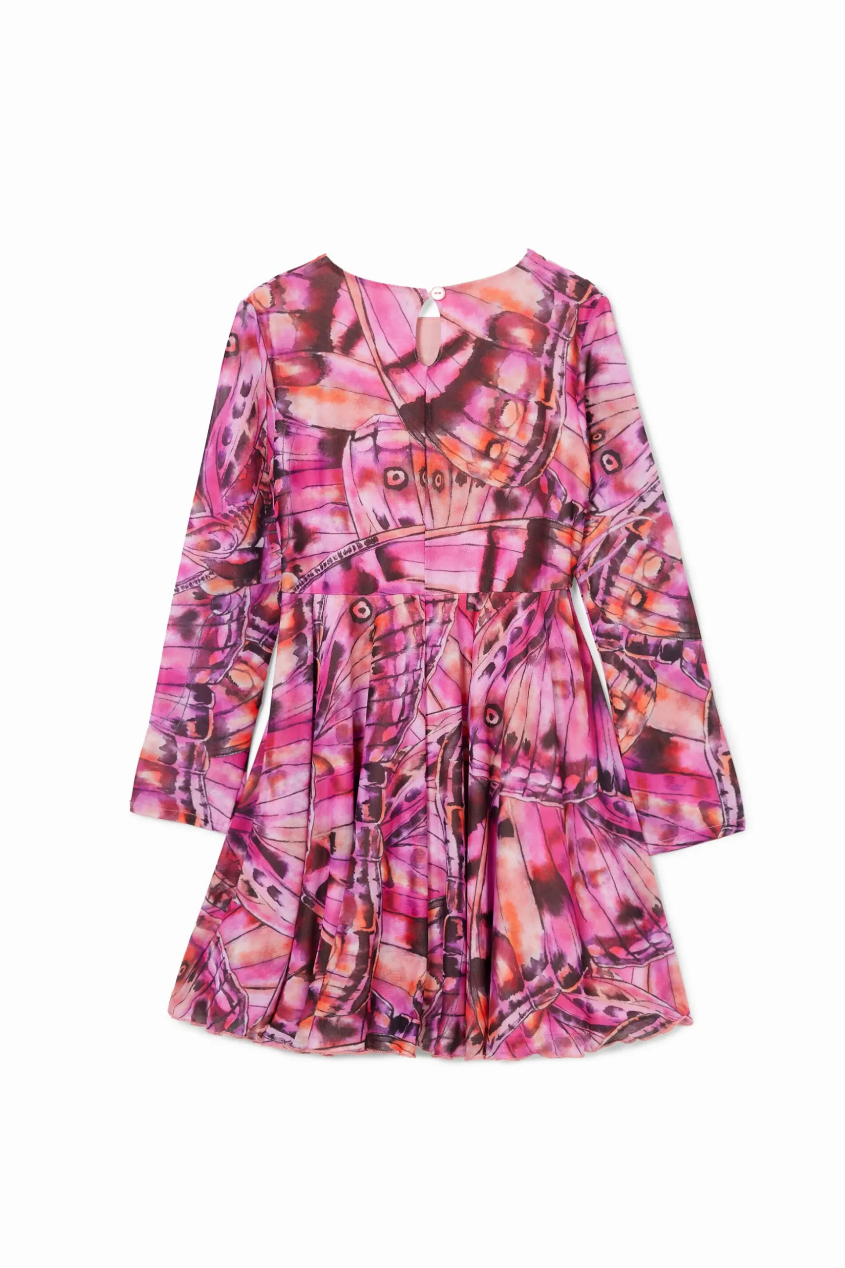 Short dress with butterfly wings