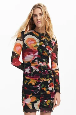 Short floral dress