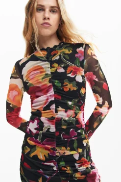 Short floral dress