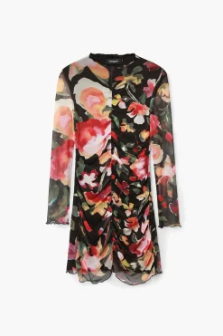 Short floral dress