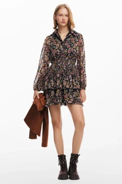 Short floral dress