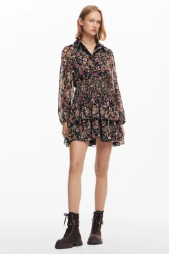 Short floral dress