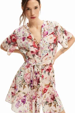 Short floral dress