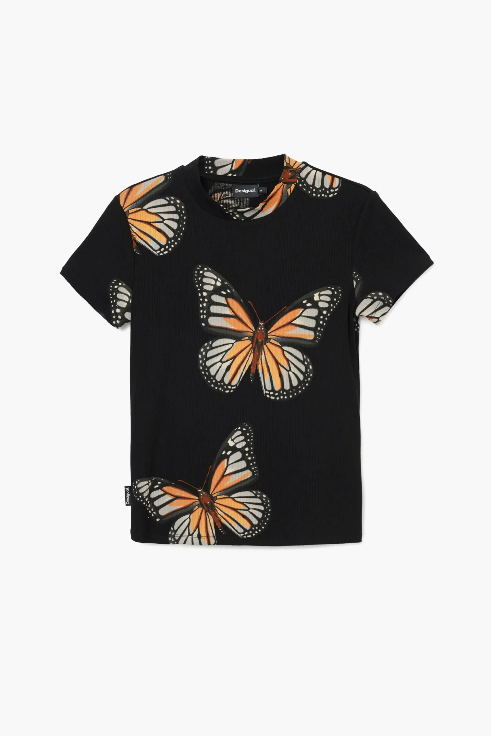 Short-sleeve butterfly T-shirt
