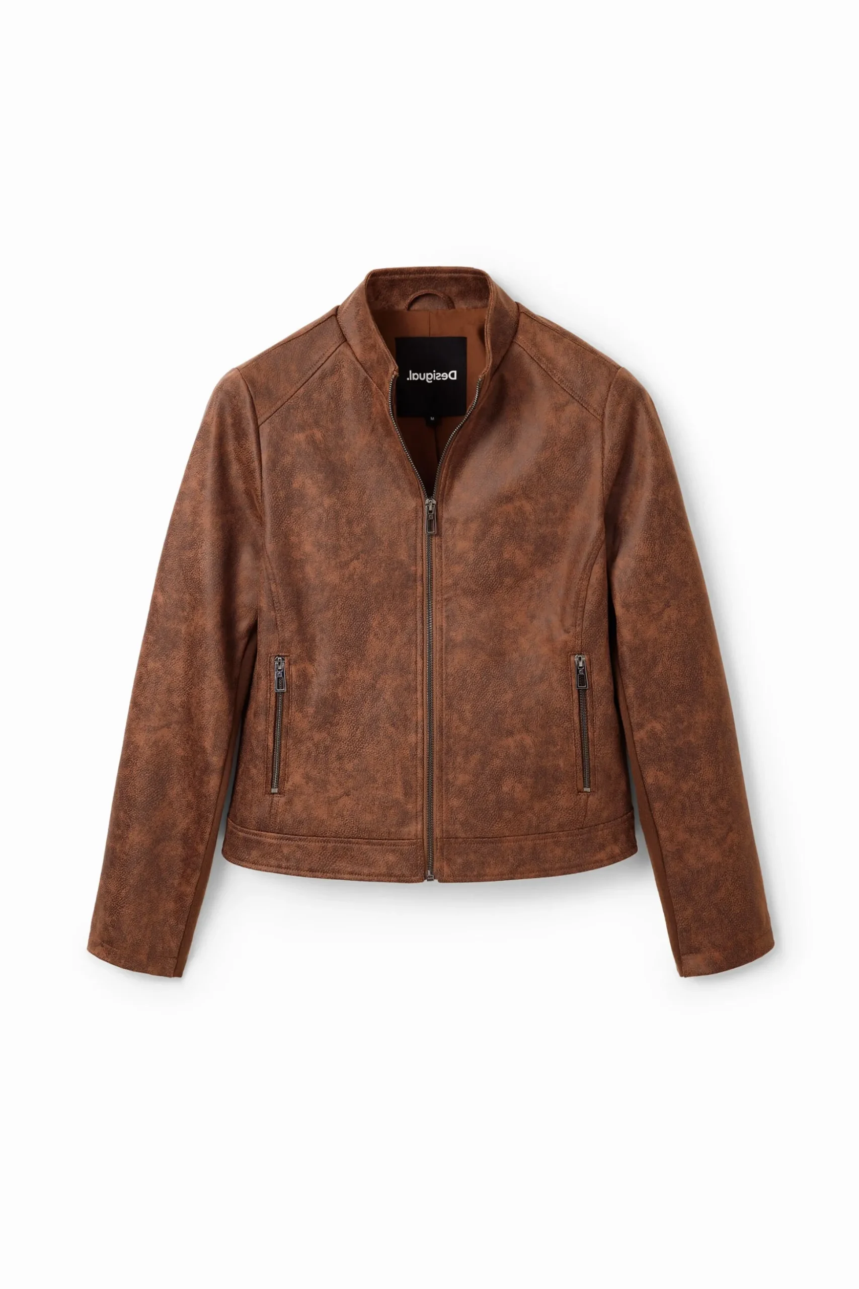 Slim biker jacket