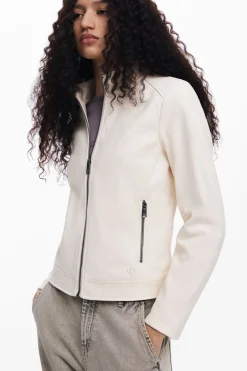 Slim biker jacket