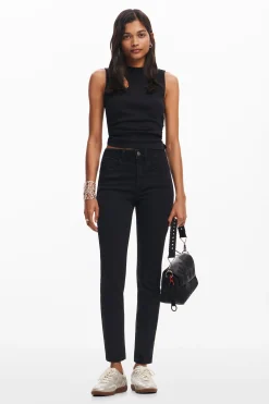 Slim denim jeans