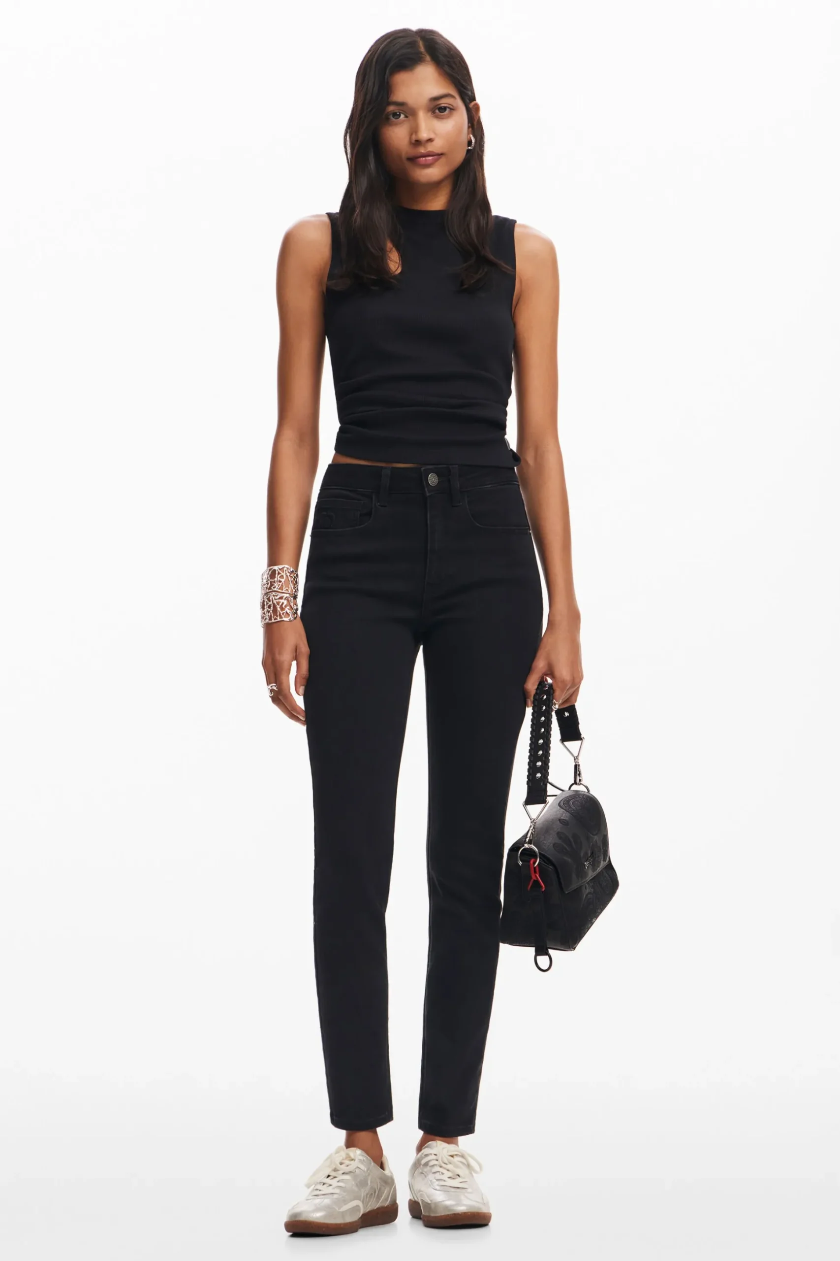 Slim denim jeans