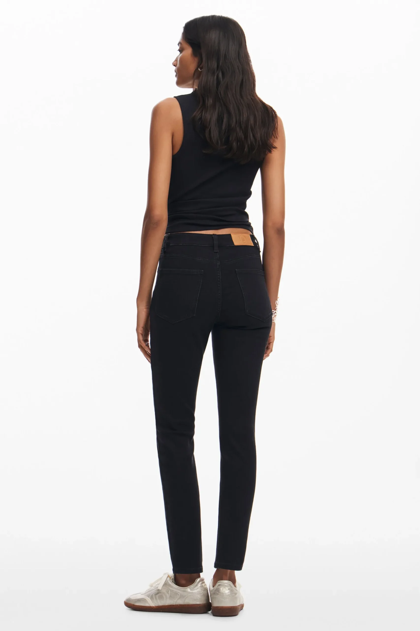 Slim denim jeans