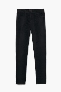 Slim denim pants