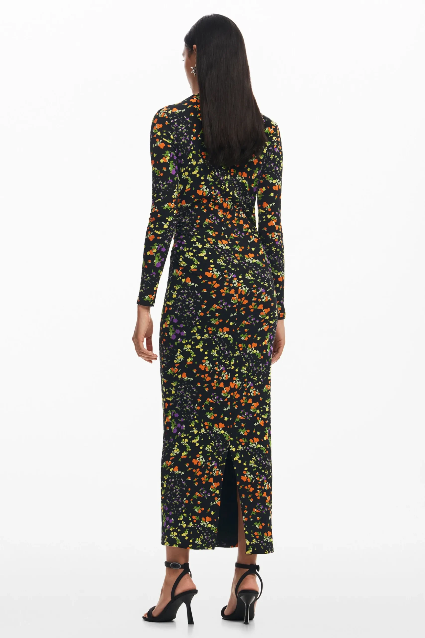 Slim floral dress