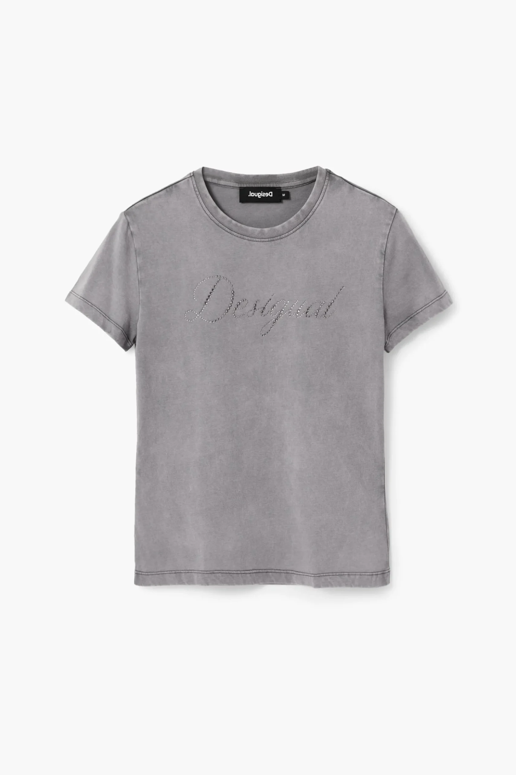 Slim rhinestone T-shirt