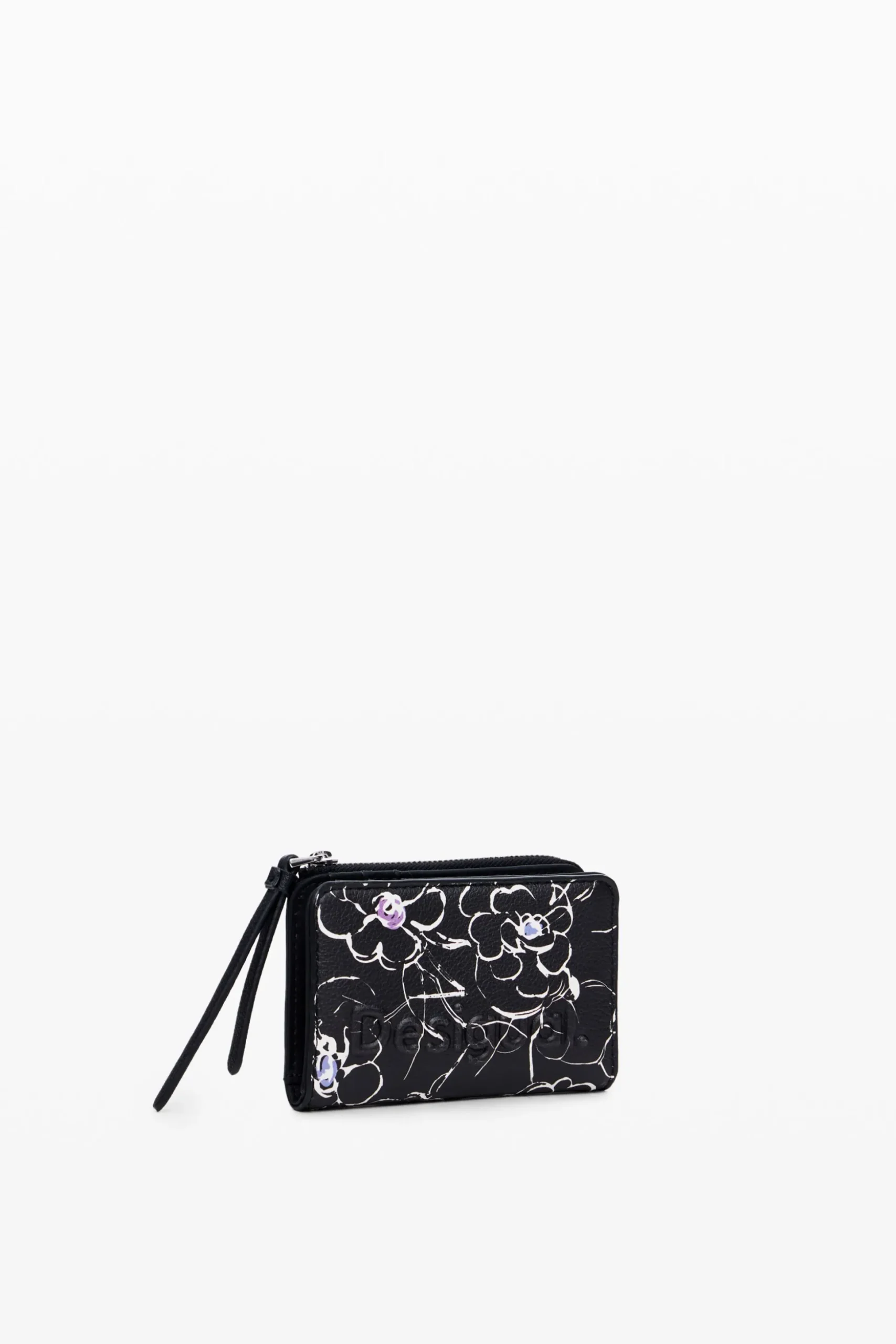 Small floral wallet