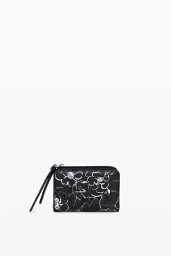 Small floral wallet