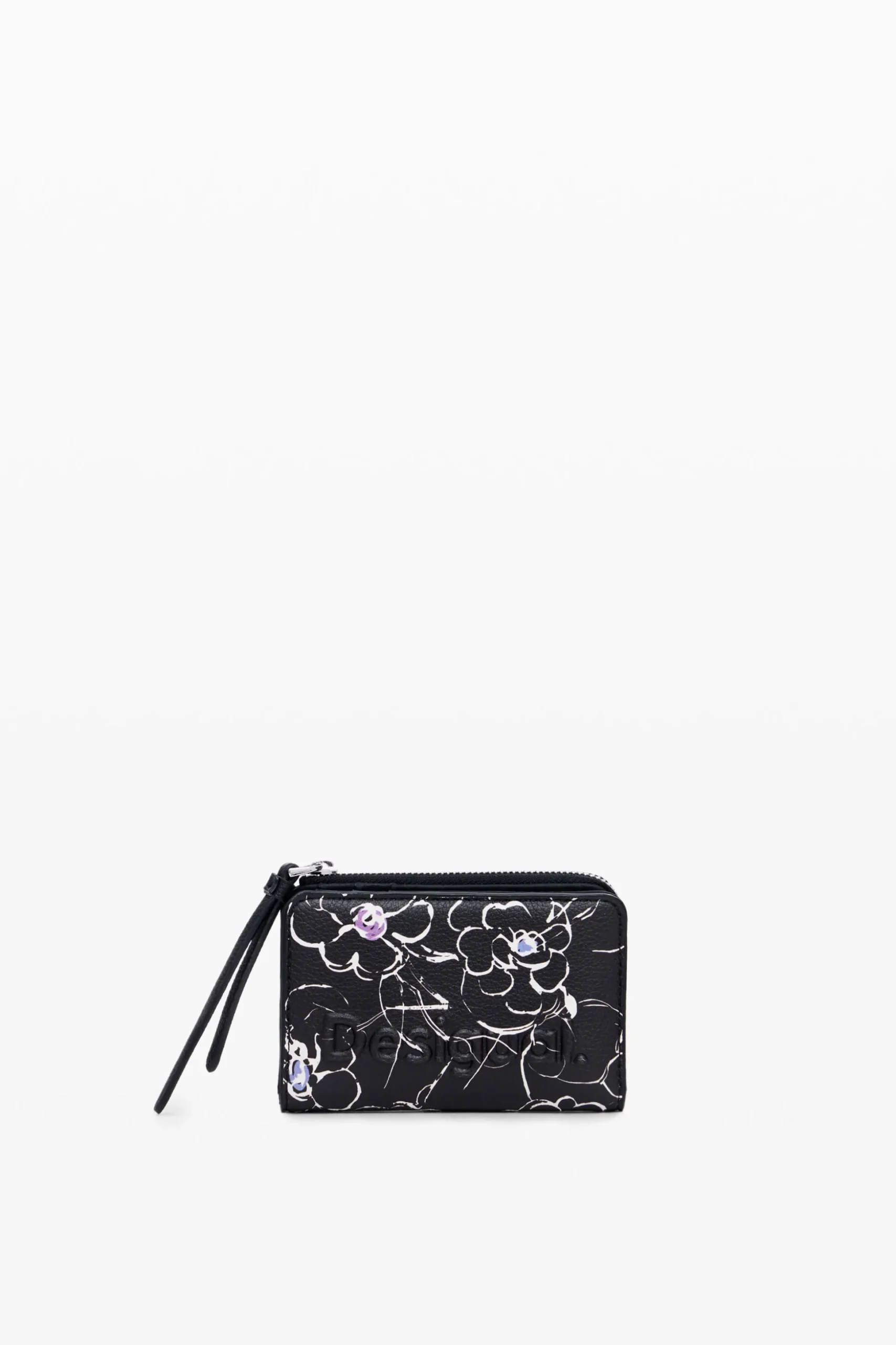Small floral wallet