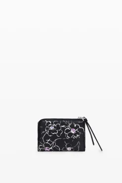 Small floral wallet