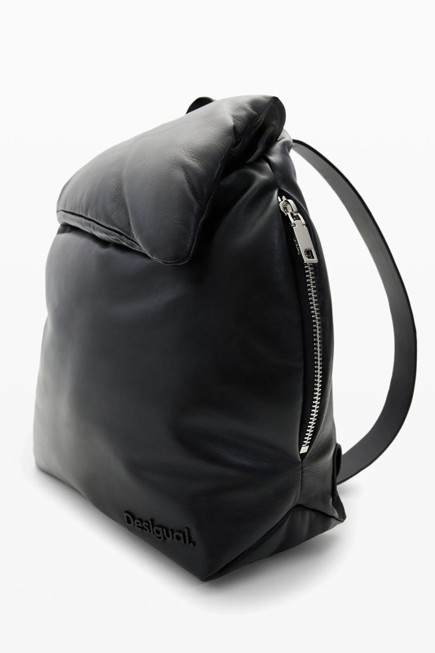Small leather backpack