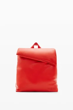Small leather backpack
