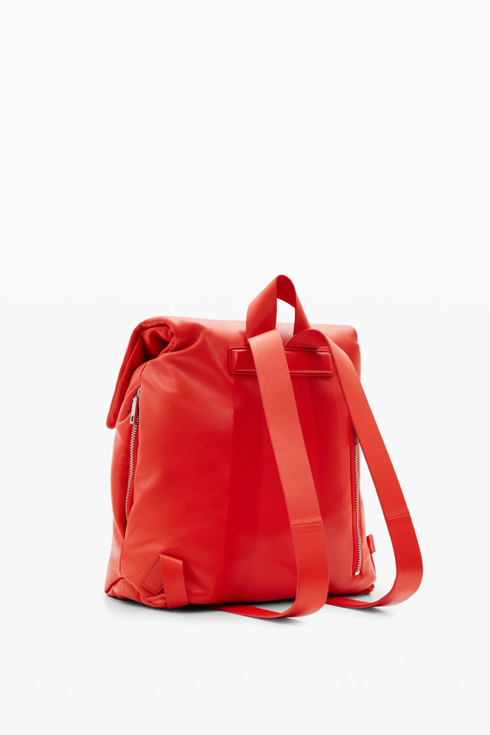 Small leather backpack