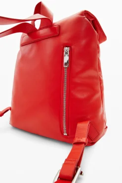 Small leather backpack