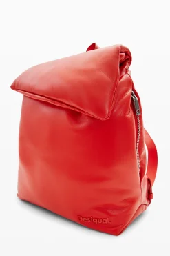 Small leather backpack
