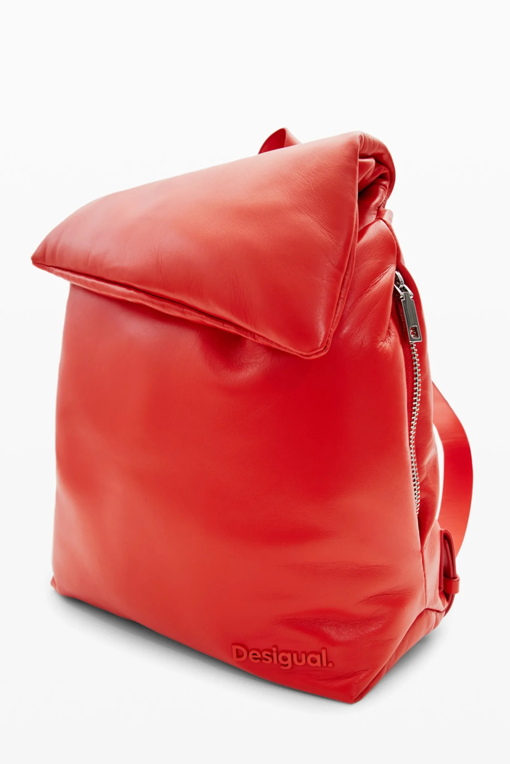 Small leather backpack
