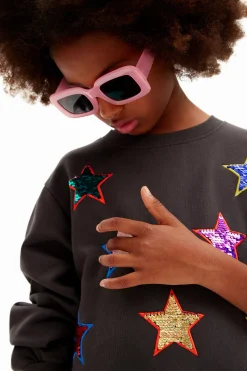 Star dress sweatshirt