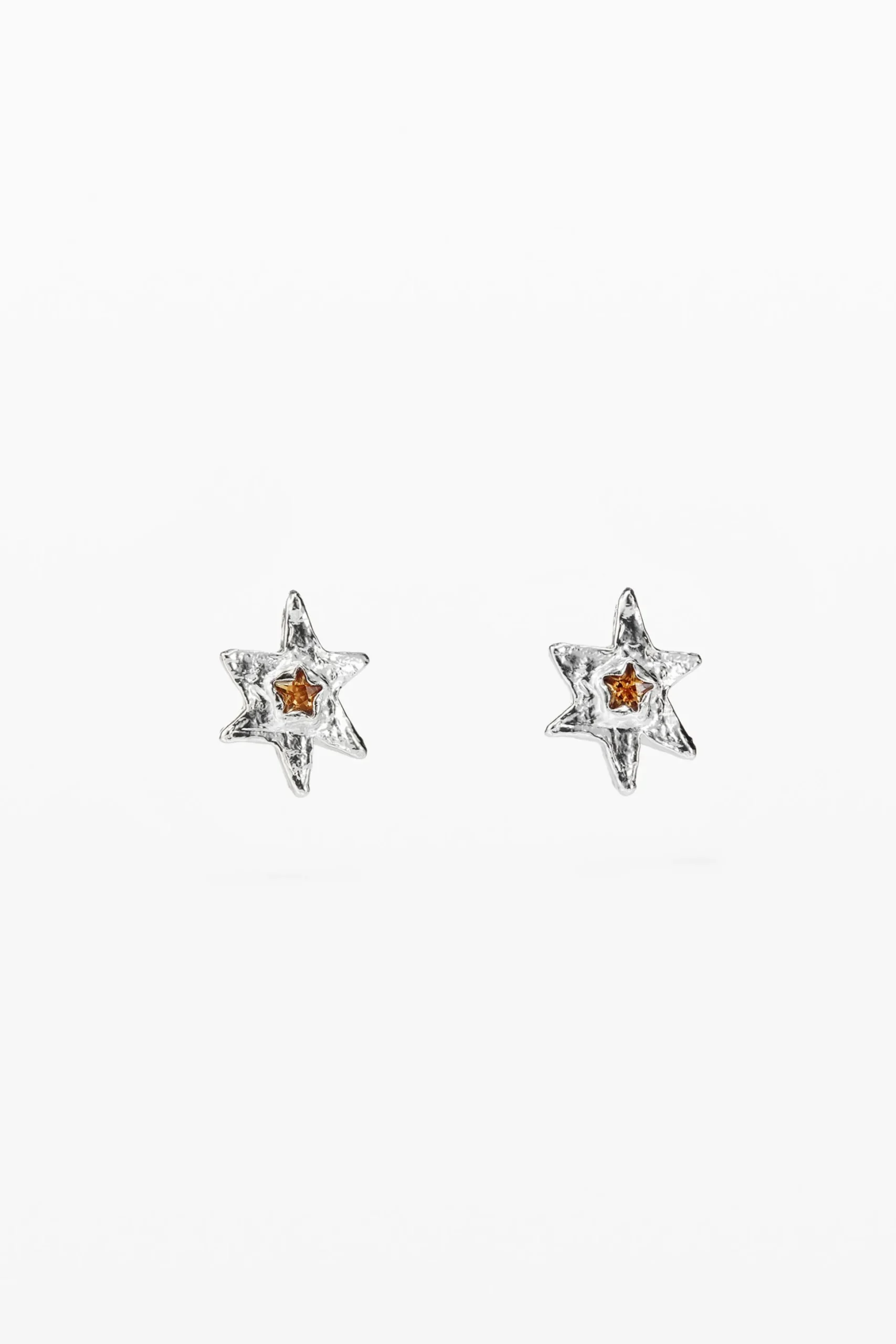 Star earrings with silver plating Zalio