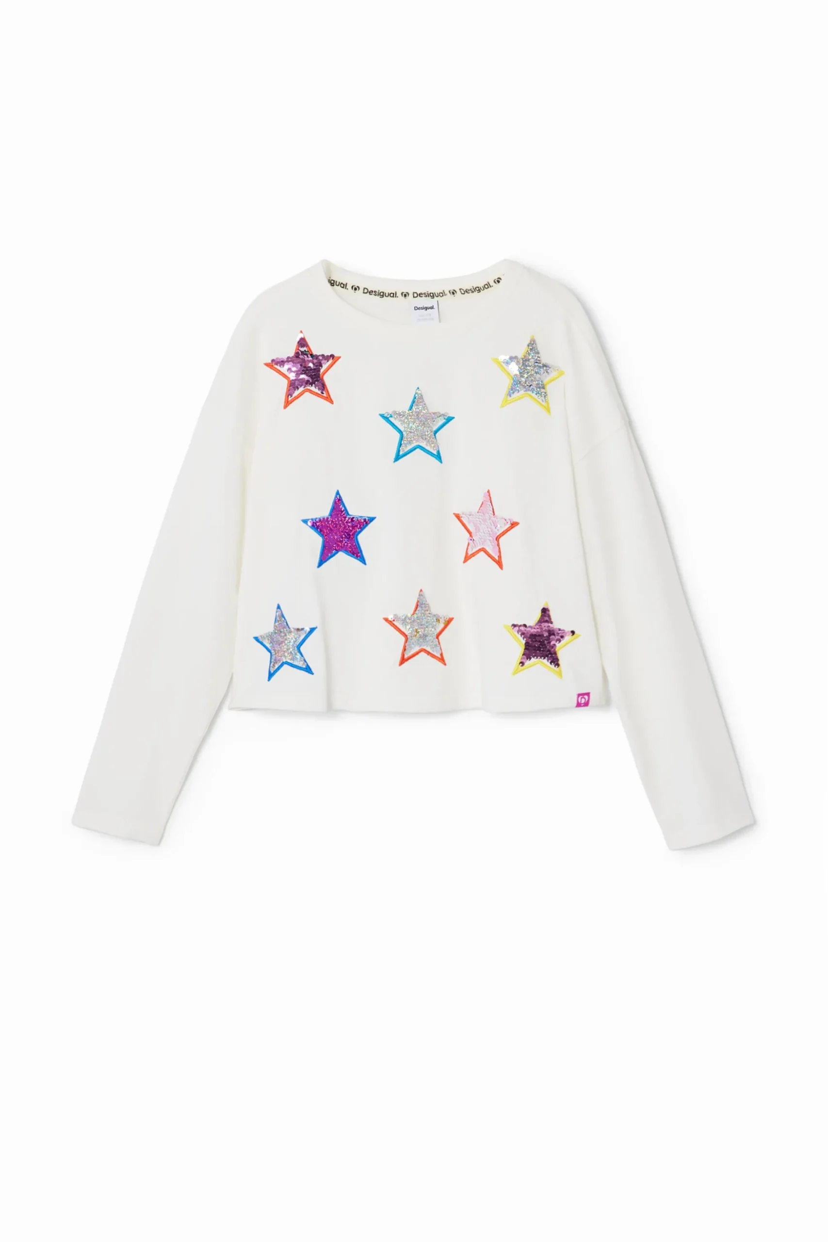 Star print T-shirt