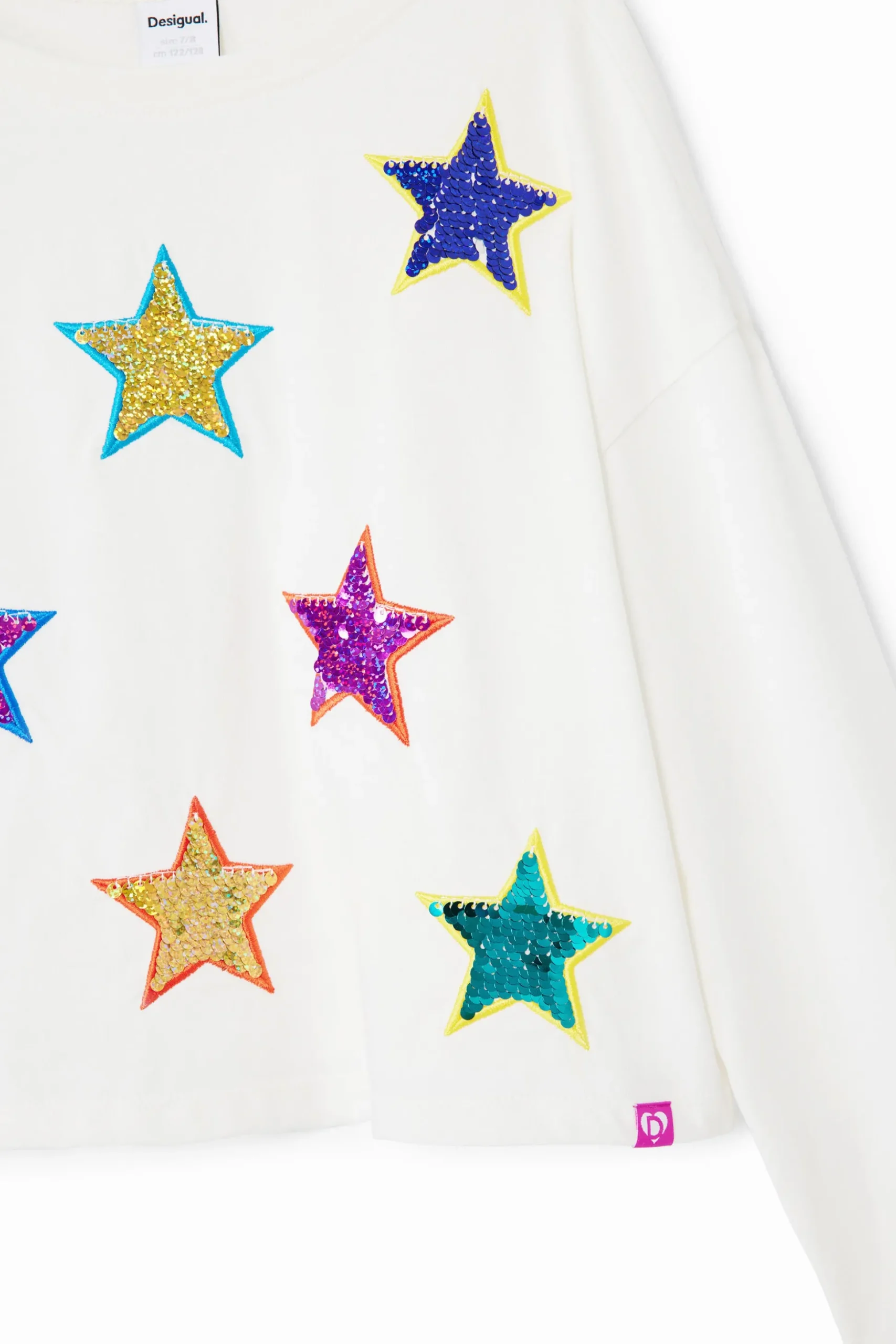 Star print T-shirt