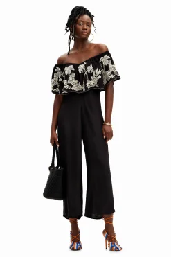Stella Jean palm midi jumpsuit