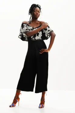 Stella Jean palm midi jumpsuit