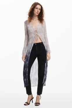 Straight cargo jeans