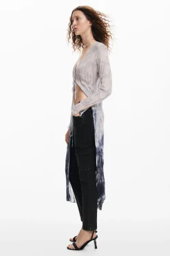 Straight cargo jeans