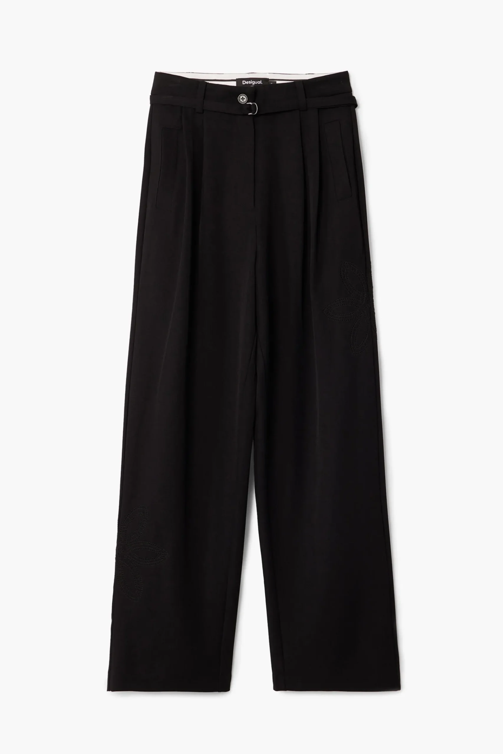 Straight long pants