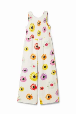 Strappy daisy jumpsuit